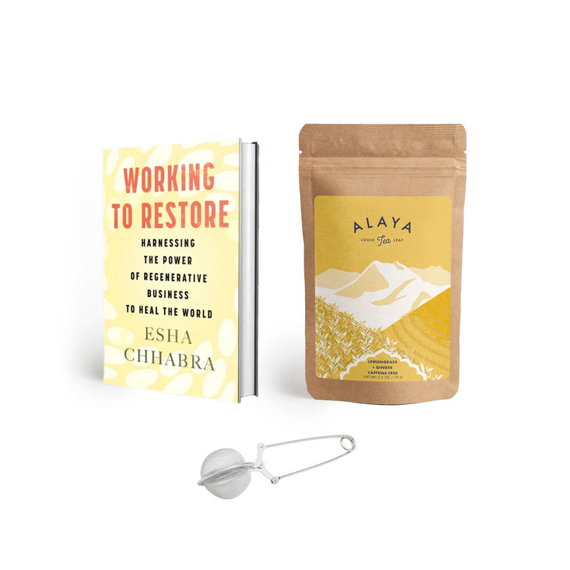 Herbal Tea + Book Gift Bundle