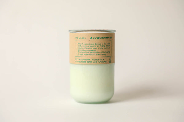 Hope Candle - a soothing Rosemary Mint scented candle