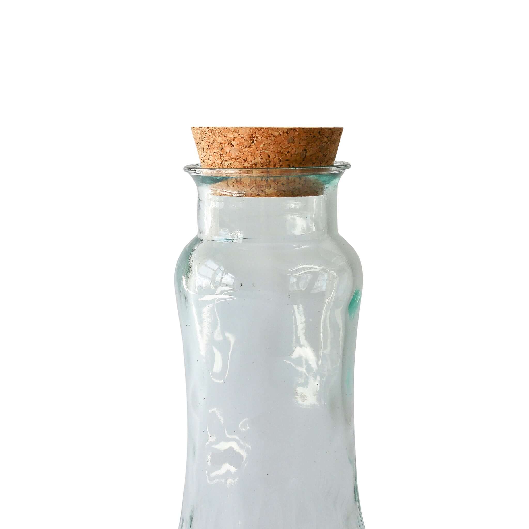 Glass Pitcher & Drinking Glass Set
