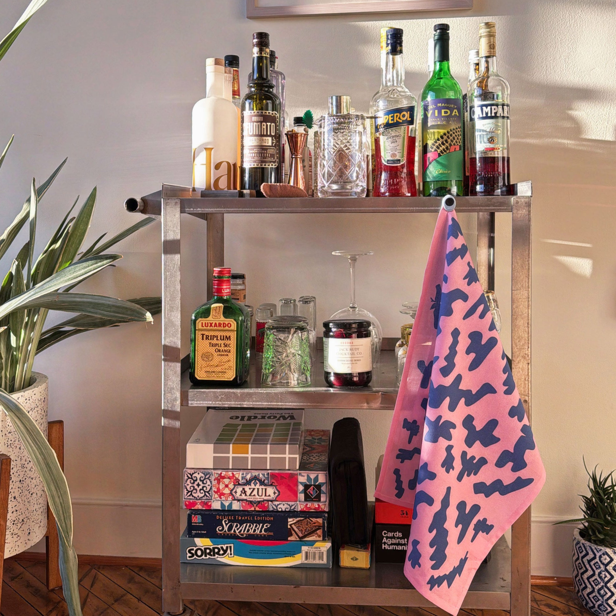 Ikat Tea Towel