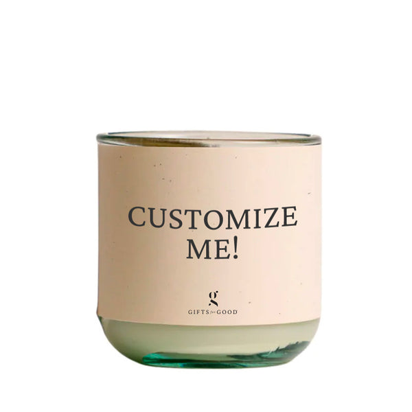 Custom Candle (10 oz) Eco Coconut Soy