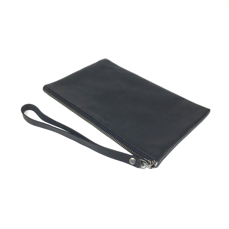 Side of black clutch