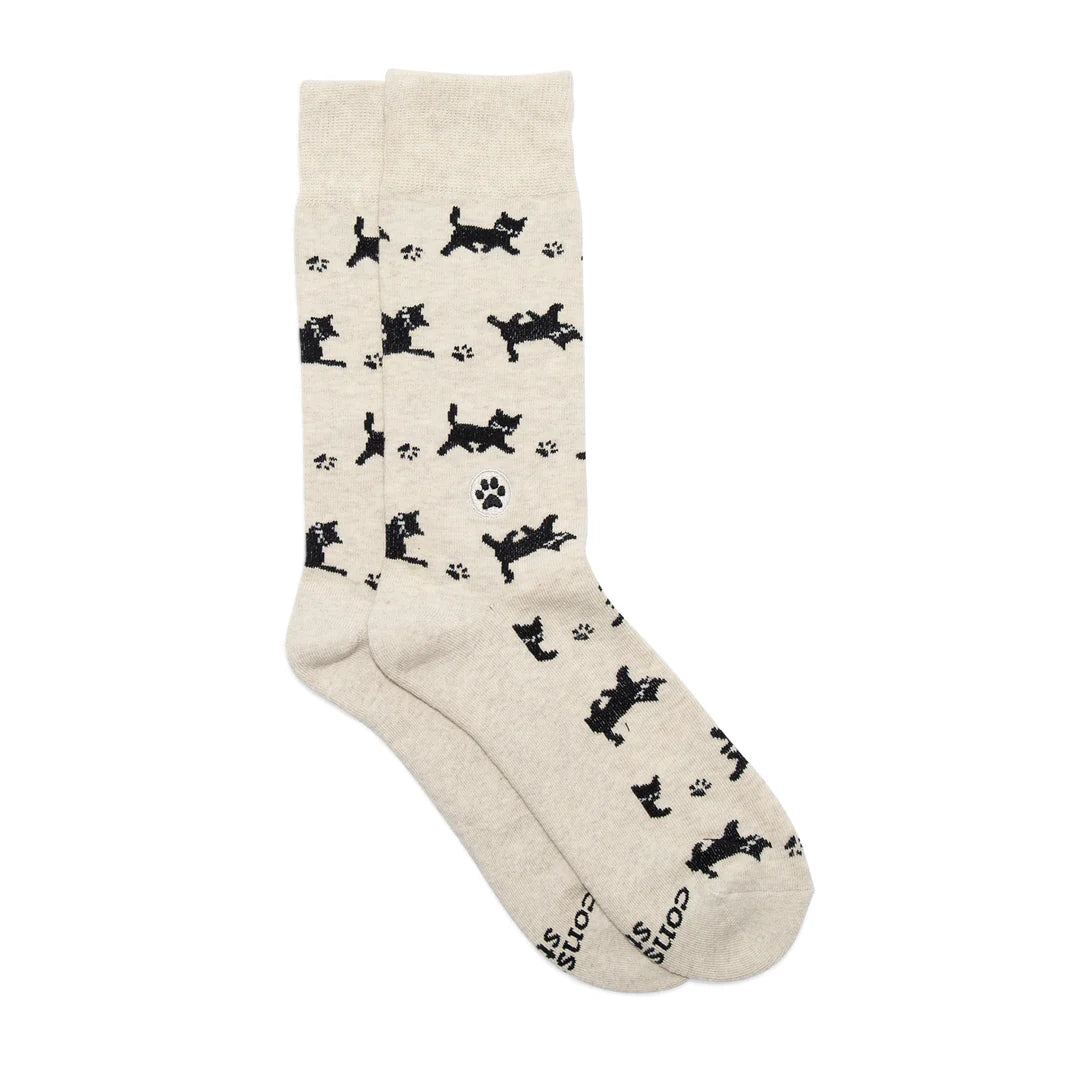 Socks that Save Cats (Select from 4 Designs)