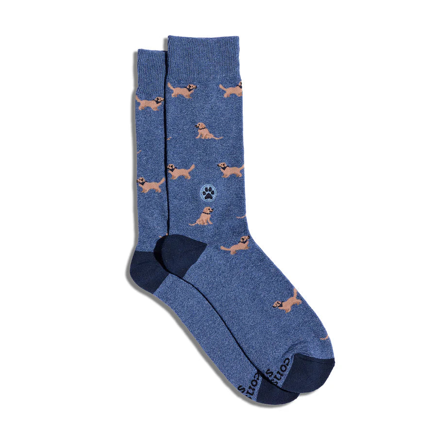 Socks that Save Dogs (Select from 10 Designs)