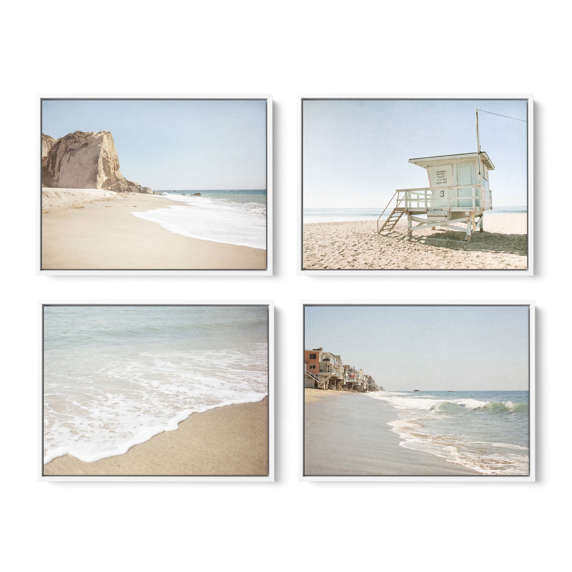 Set of 4 Framed Canvas 24x30 (Choose from multiple combinations)