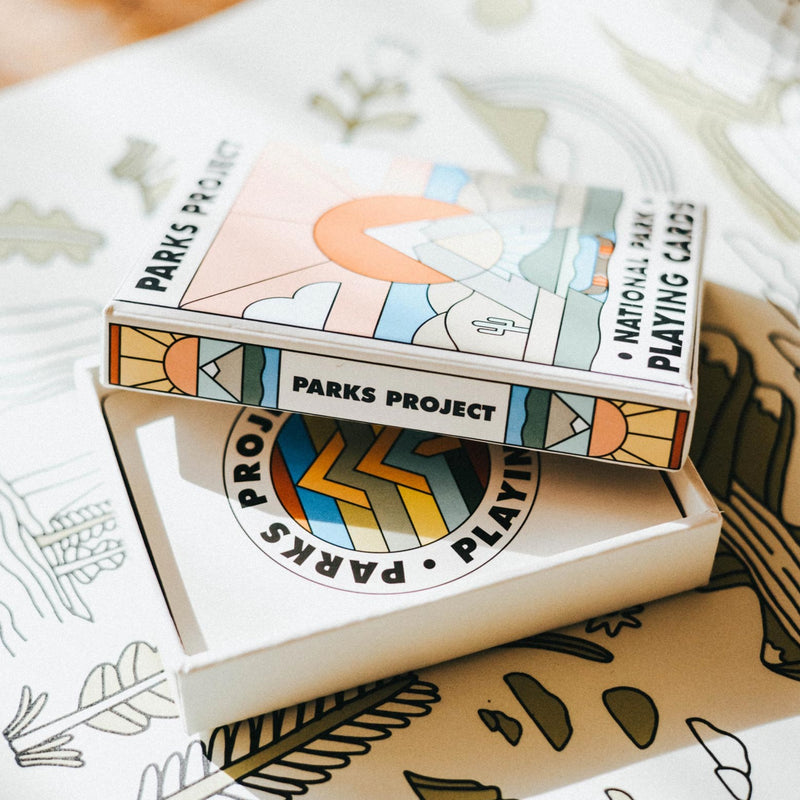 Minimalist National Park Playing Cards