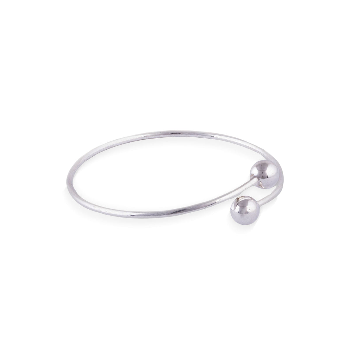 Peruvian Sterling Silver Modern Wrap Bracelet