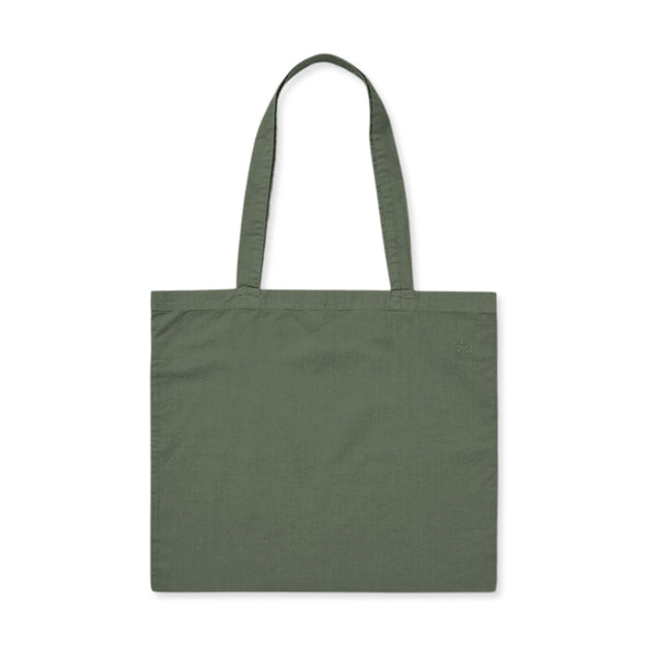 Eco-Friendly Tote Bag, Pigment-Dyed in Army Green