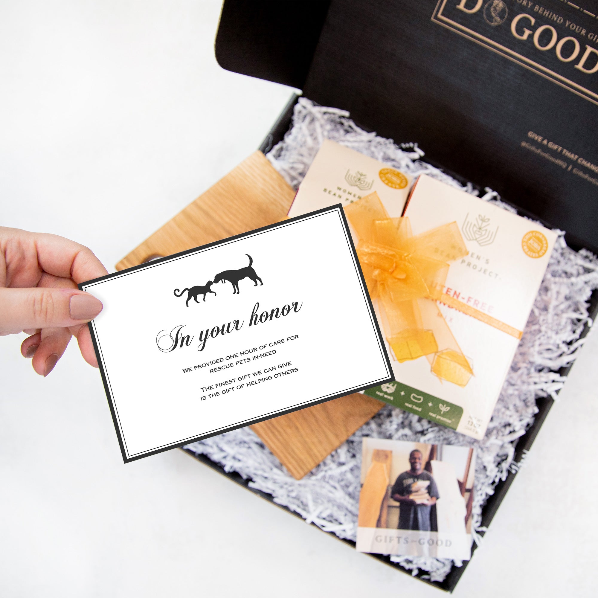 Care For A Rescue Pet Honor Card