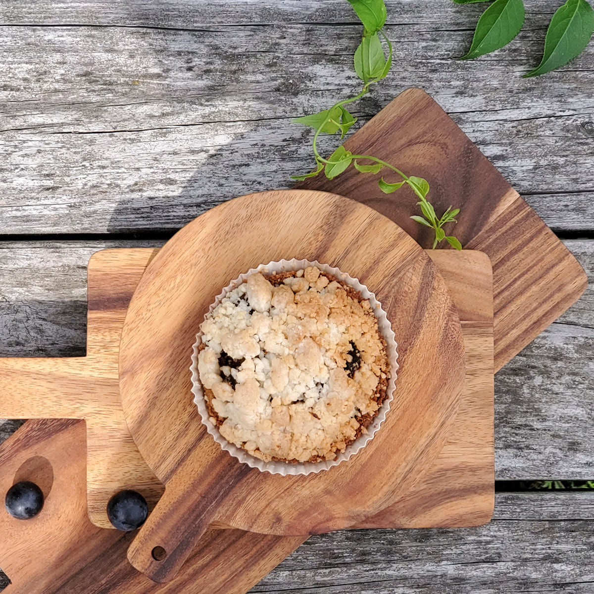 Small Wooden Round Serving Board