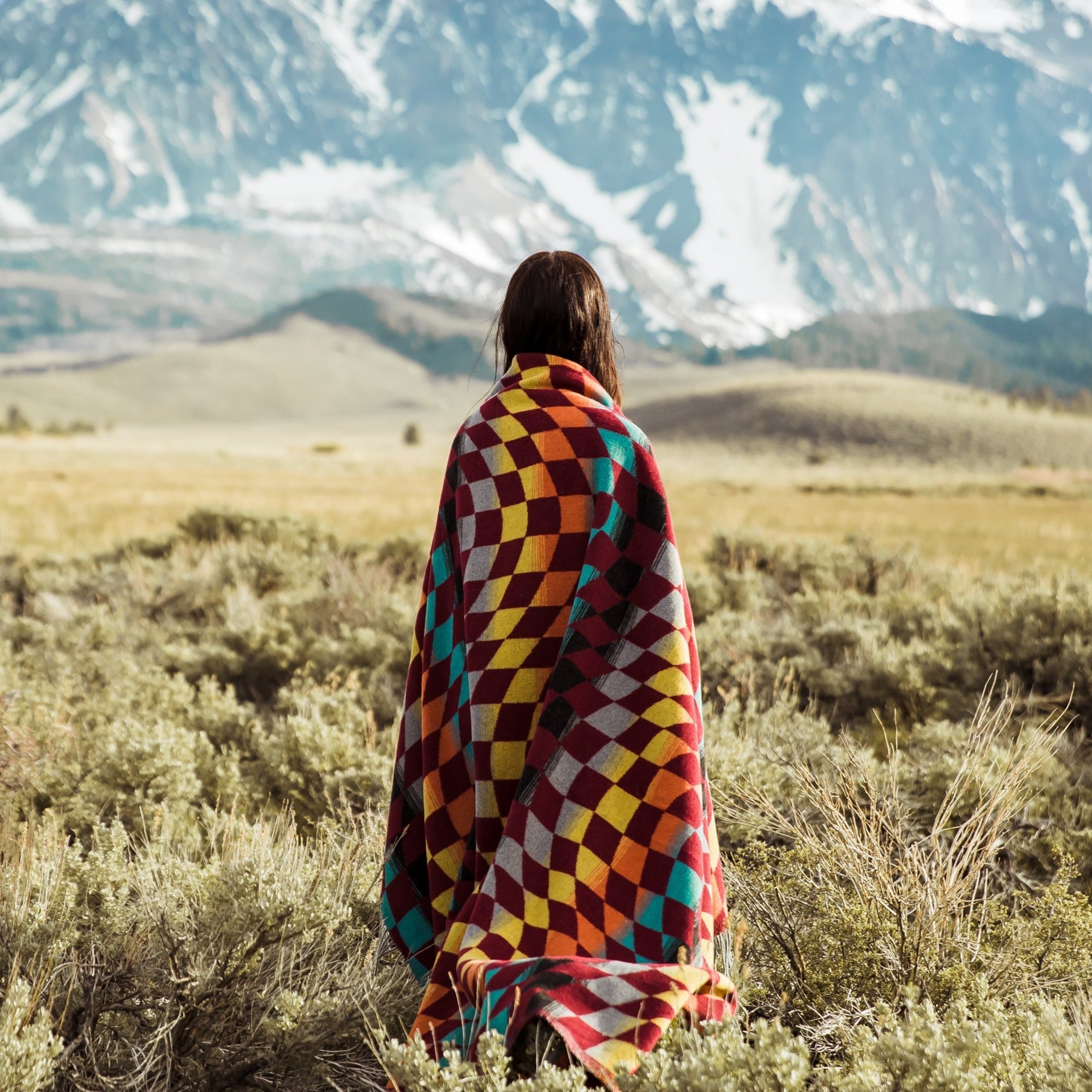 Checkered' Blanket (Select from 6 Designs)
