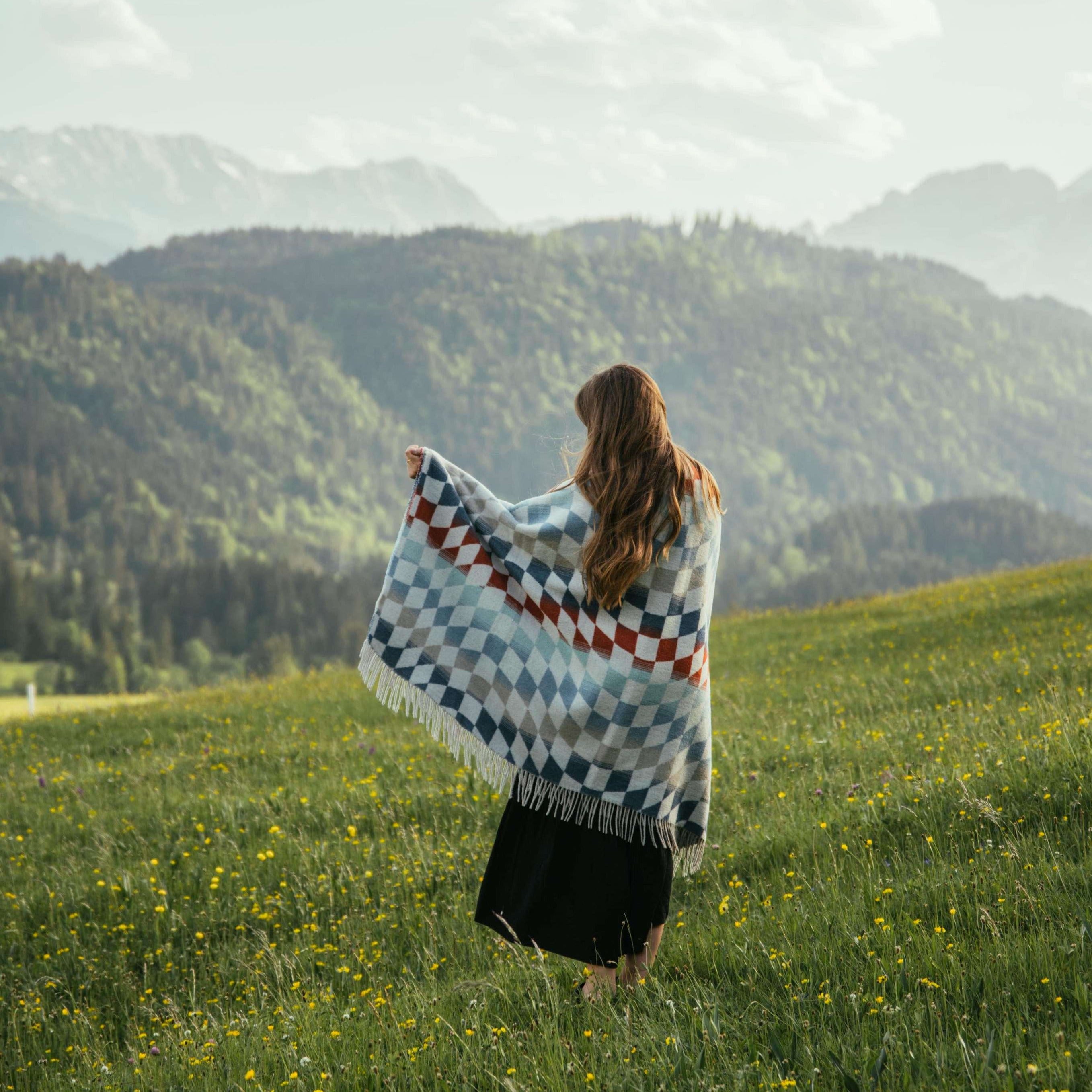 Checkered' Blanket (Select from 6 Designs)