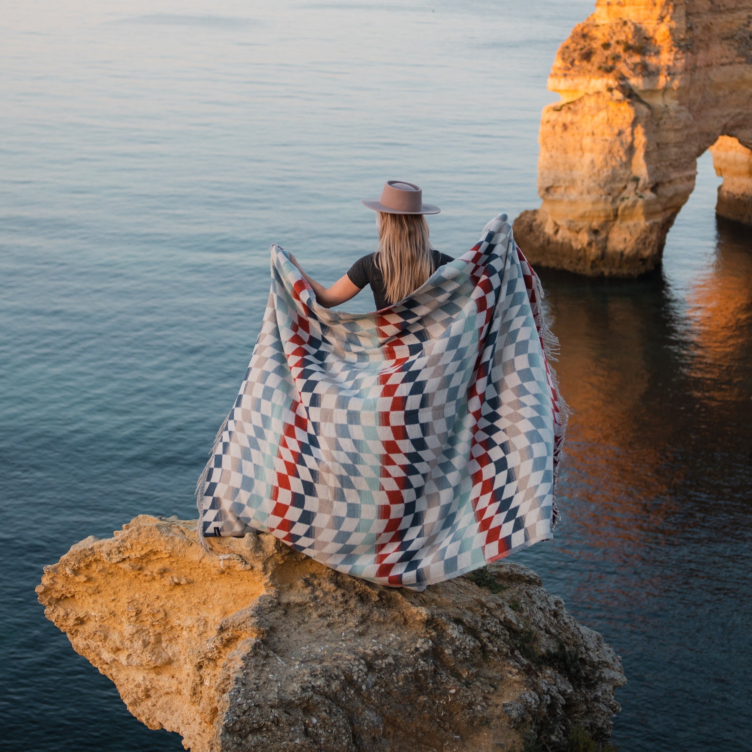 Checkered' Blanket (Select from 6 Designs)