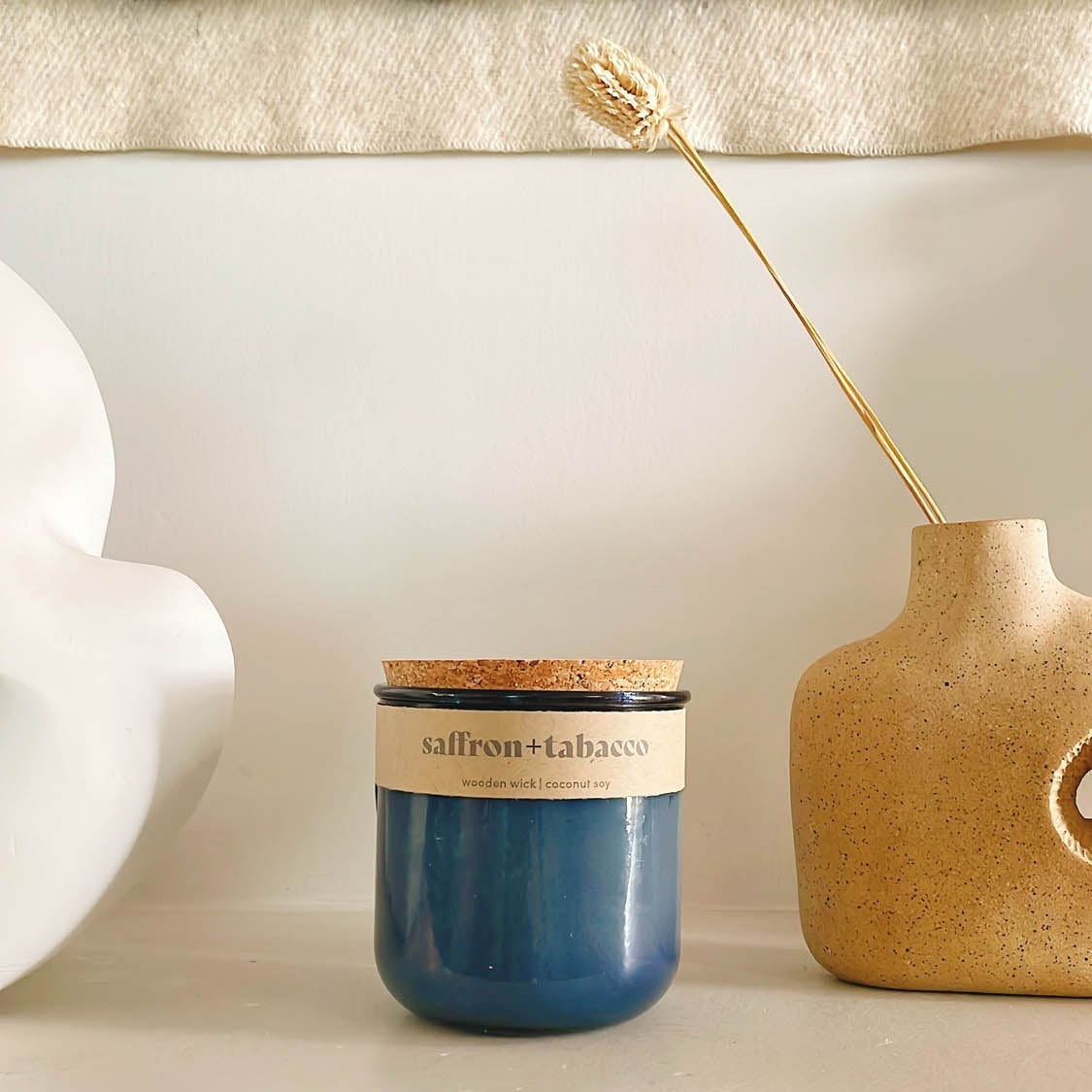 Saffron + Tobacco Candle