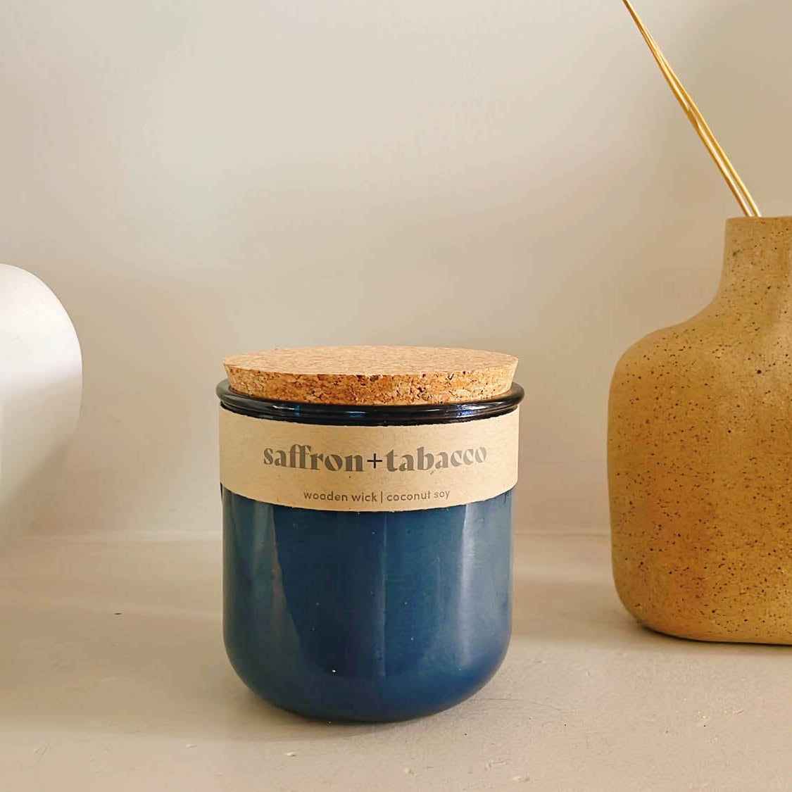 Saffron + Tobacco Candle