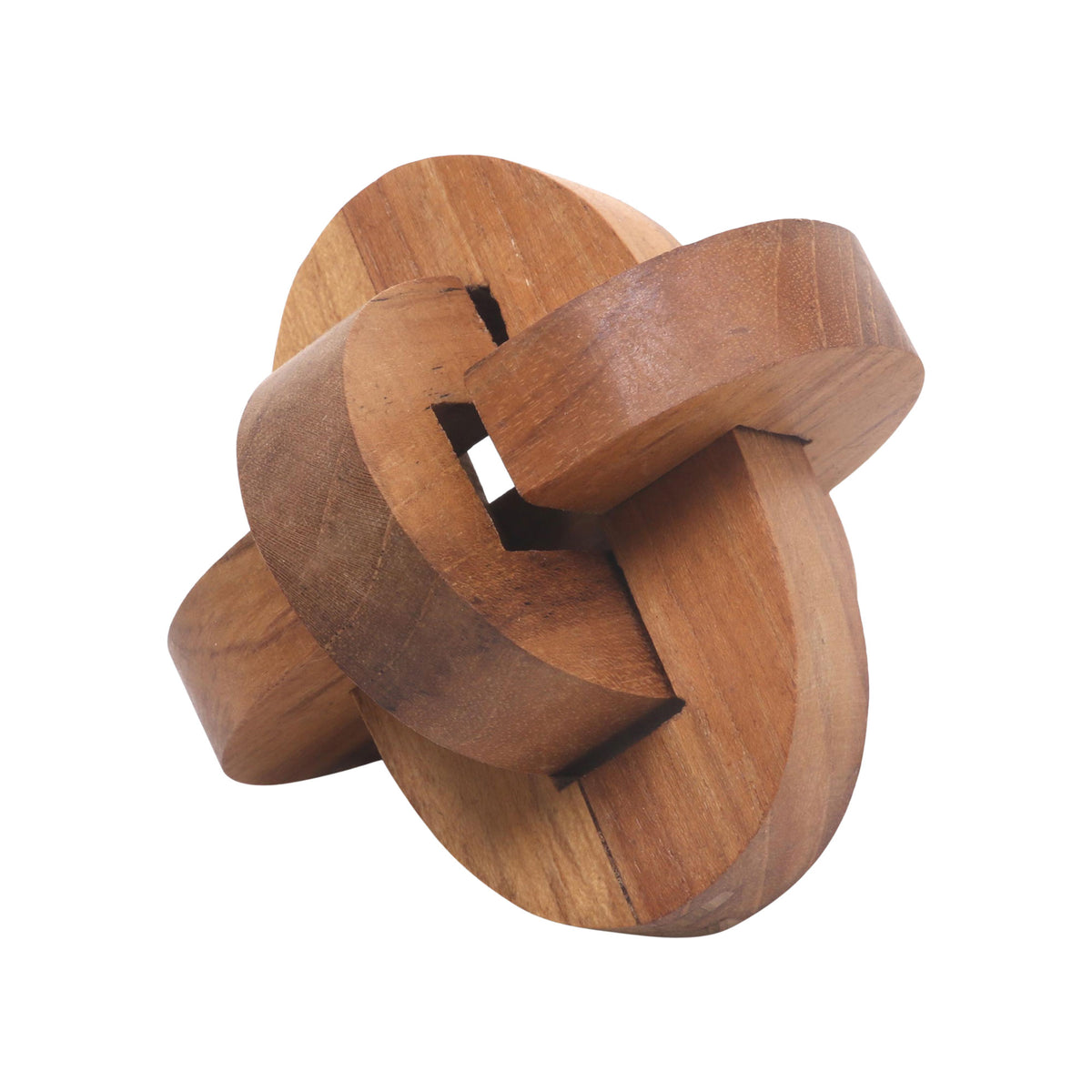 Chain Hook - A Small Wooden Pub Game Puzzle from Javanese Artisan 