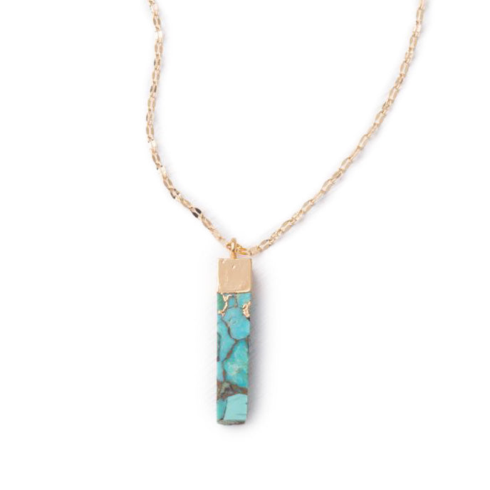 Brayden Turquoise Pendant Necklace