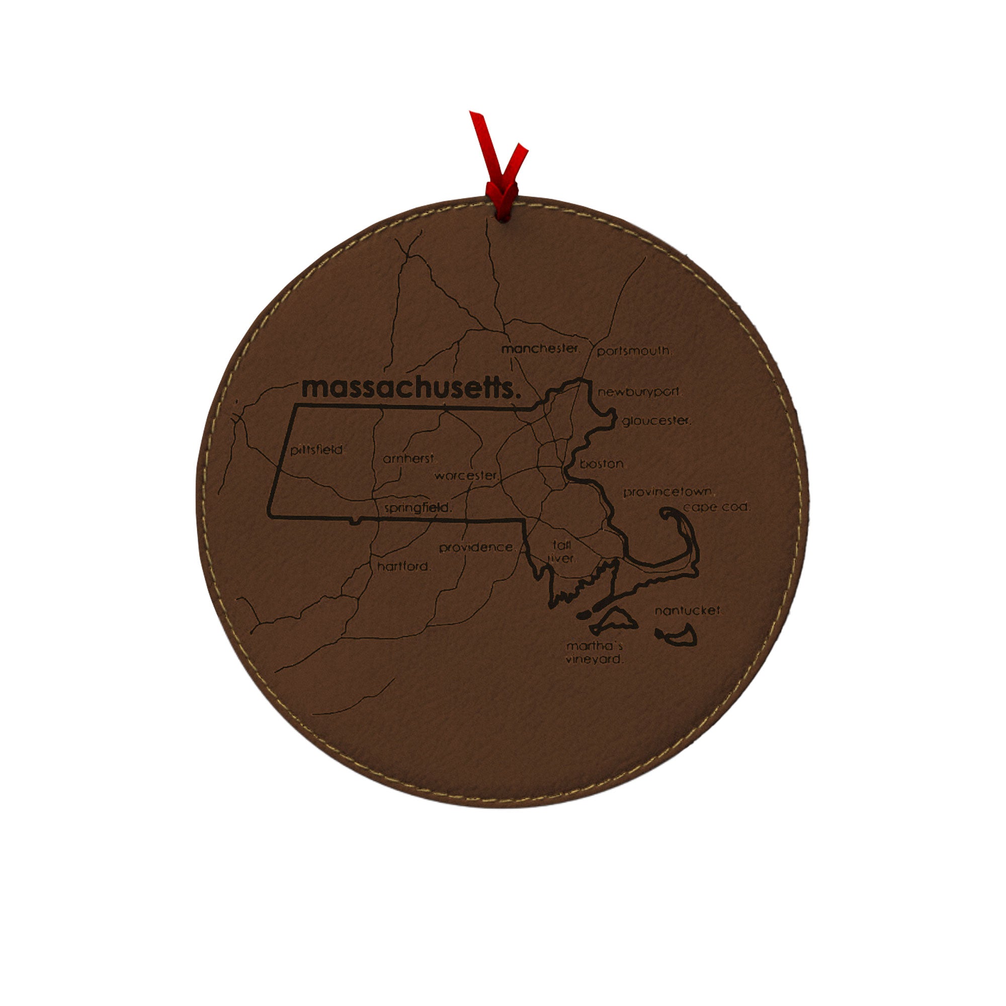 State Maps Ornament