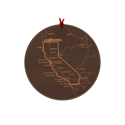 State Maps Ornament
