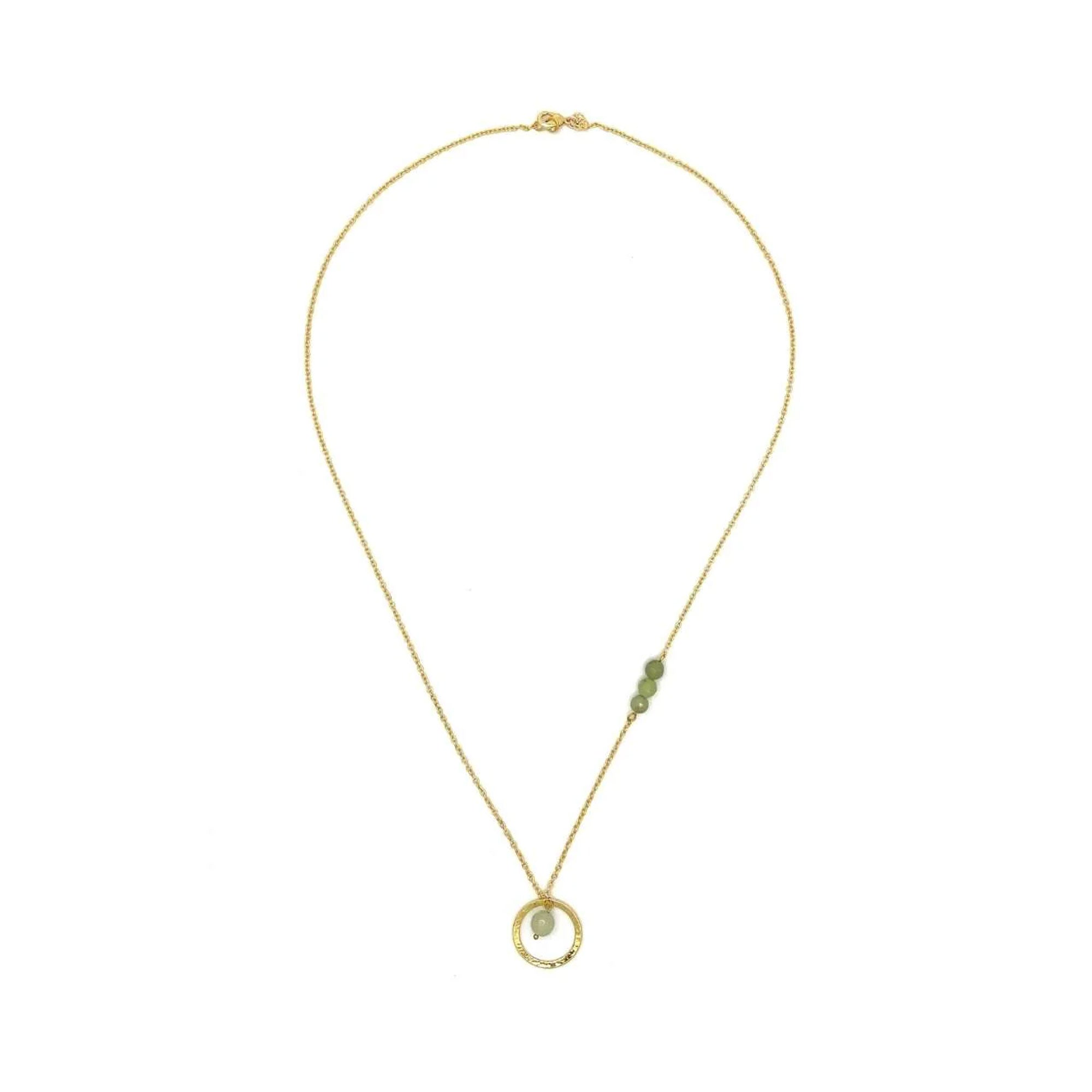 Stone Drop Necklace