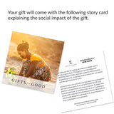 Story card explaining the impact of the candle
