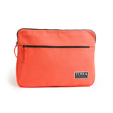 Sustainable Cotton Laptop Sleeve in Coral Pink