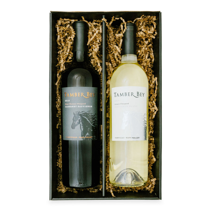 California Bordeaux Red and White Wine Gift Set