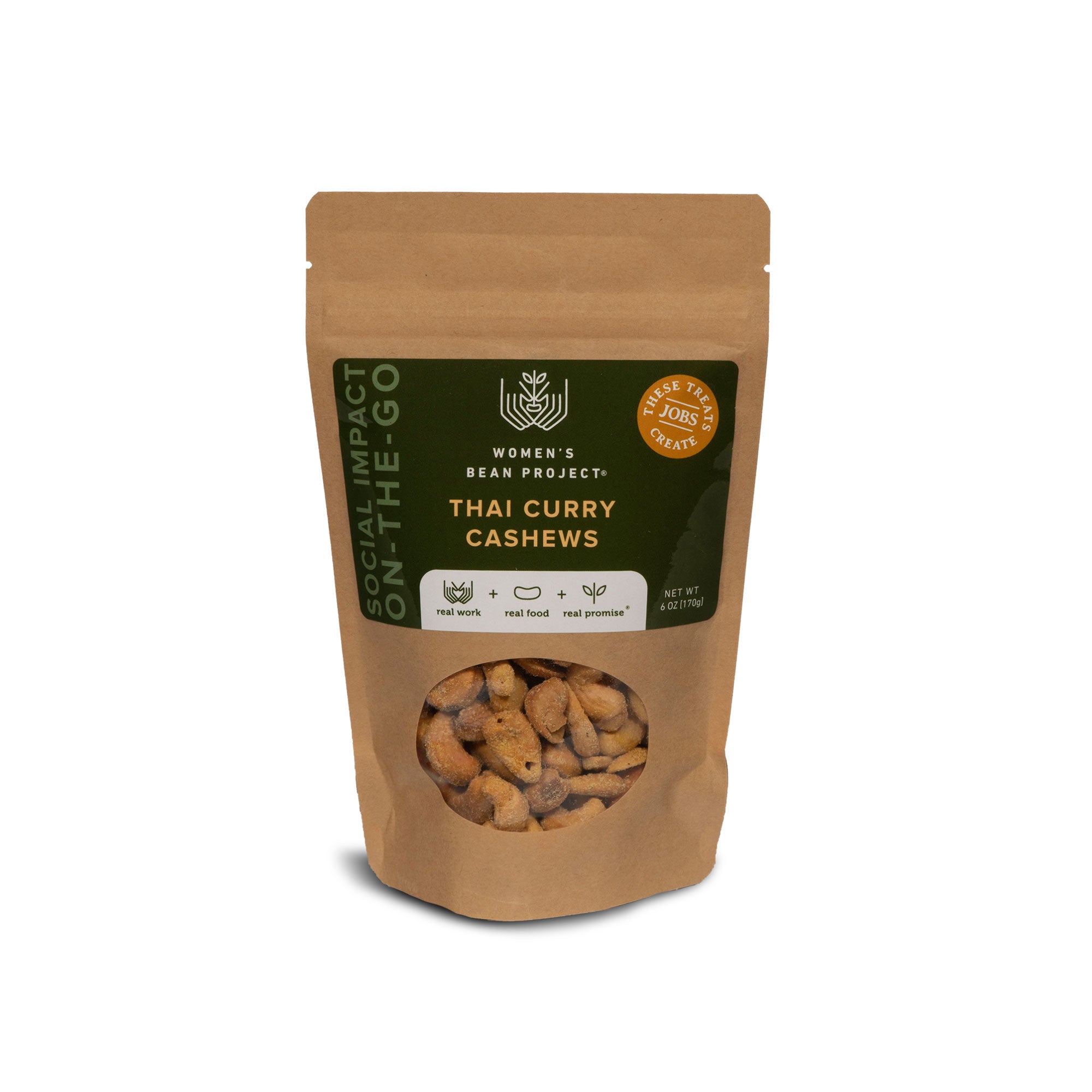 Thai Curry Cashews, Case of 10