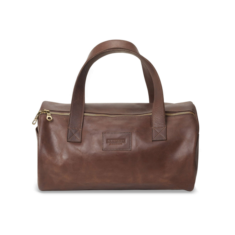 The Omo Overnight Bag in Dark Brown - Premium Full Grain Leather