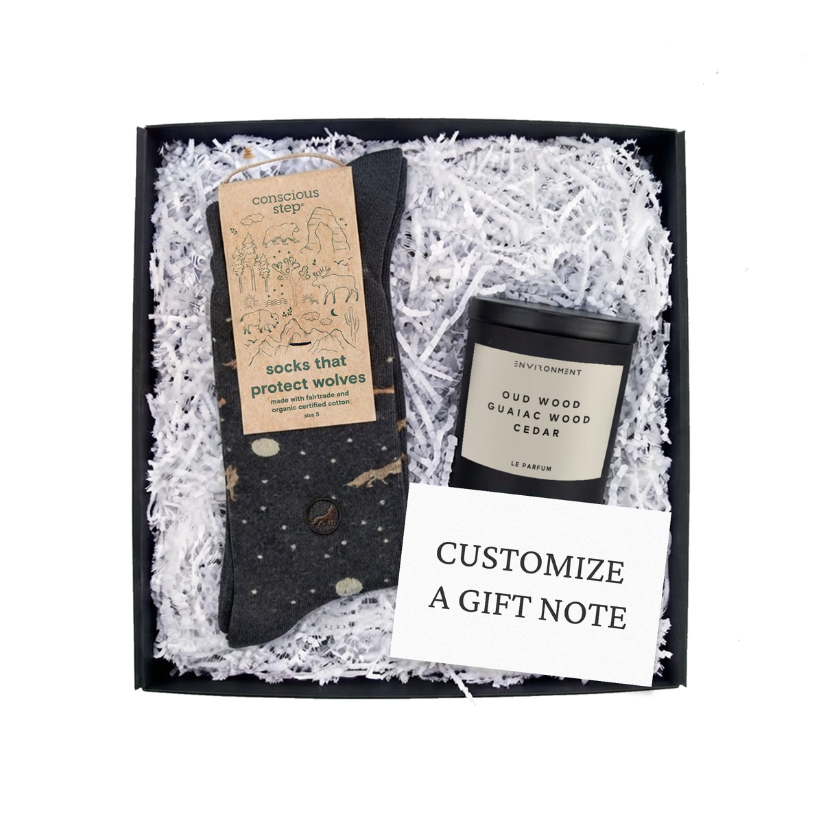 The Cozy Night Curated Gift Box with gift note