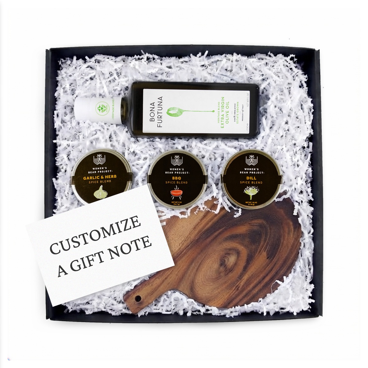The Home Chef Curated Gift Box with gift note