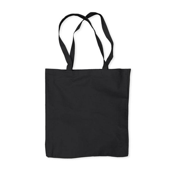 Black Tote Bag - Customizable and made with eco-friendly materials