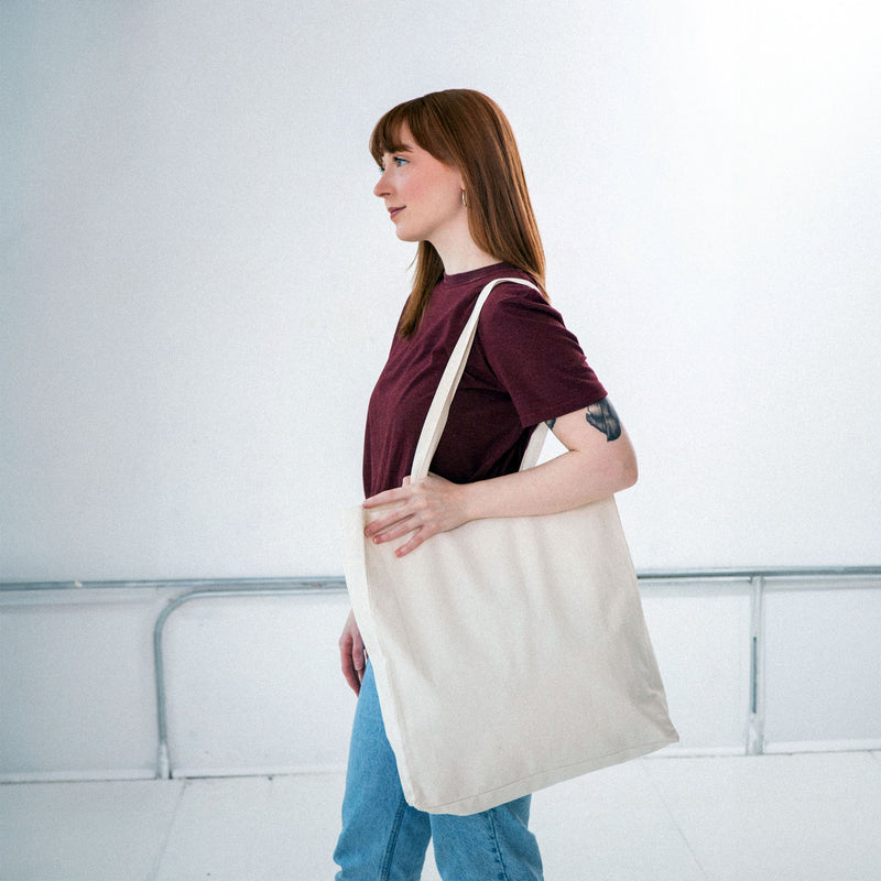 Natural Tote Bag - Customizable and made with eco-friendly materials