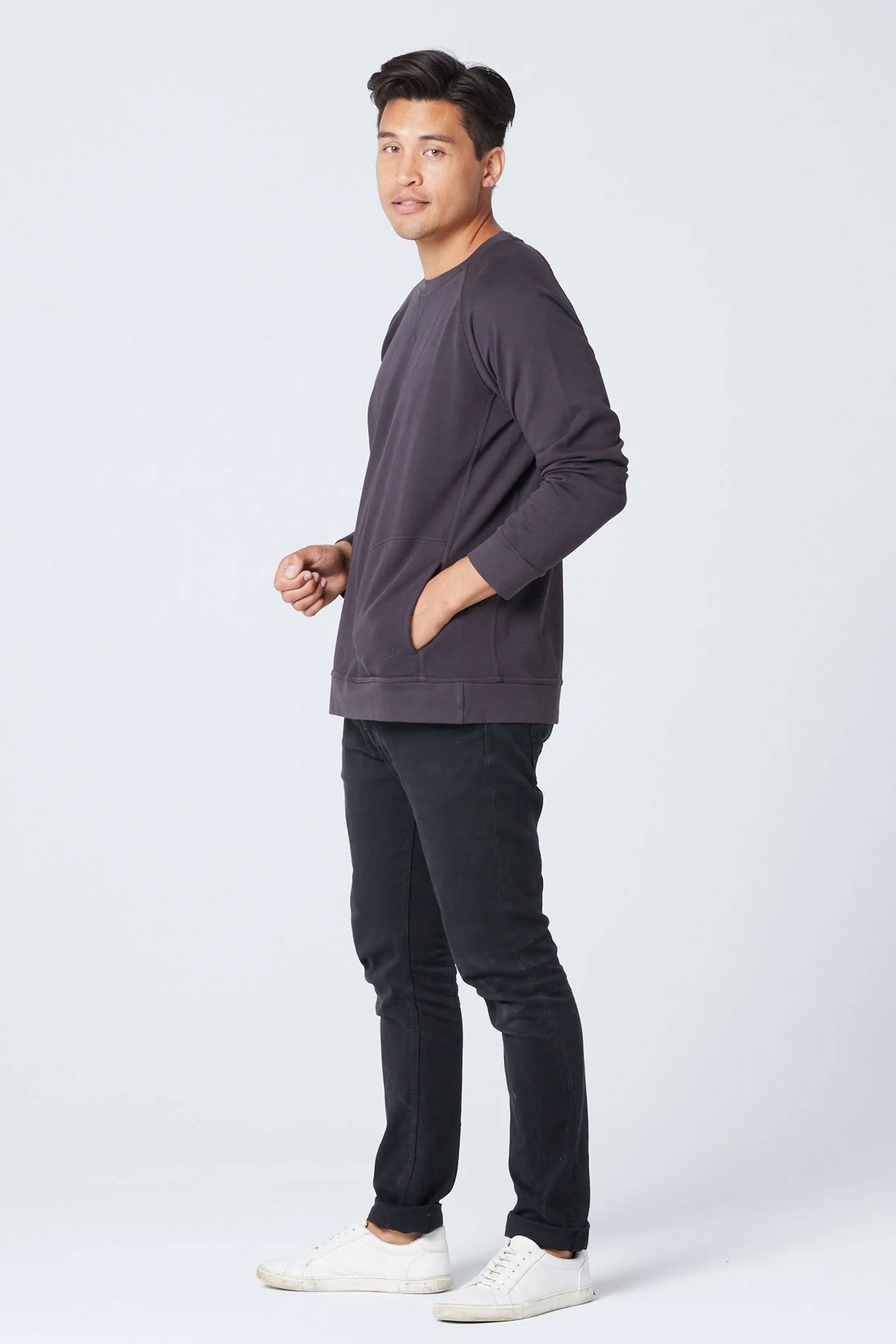 Unisex Pocket Crewneck Sweatshirt