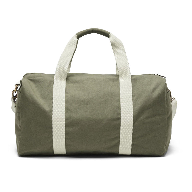 Eco-Friendly Duffle Bag (Back) in Army Green