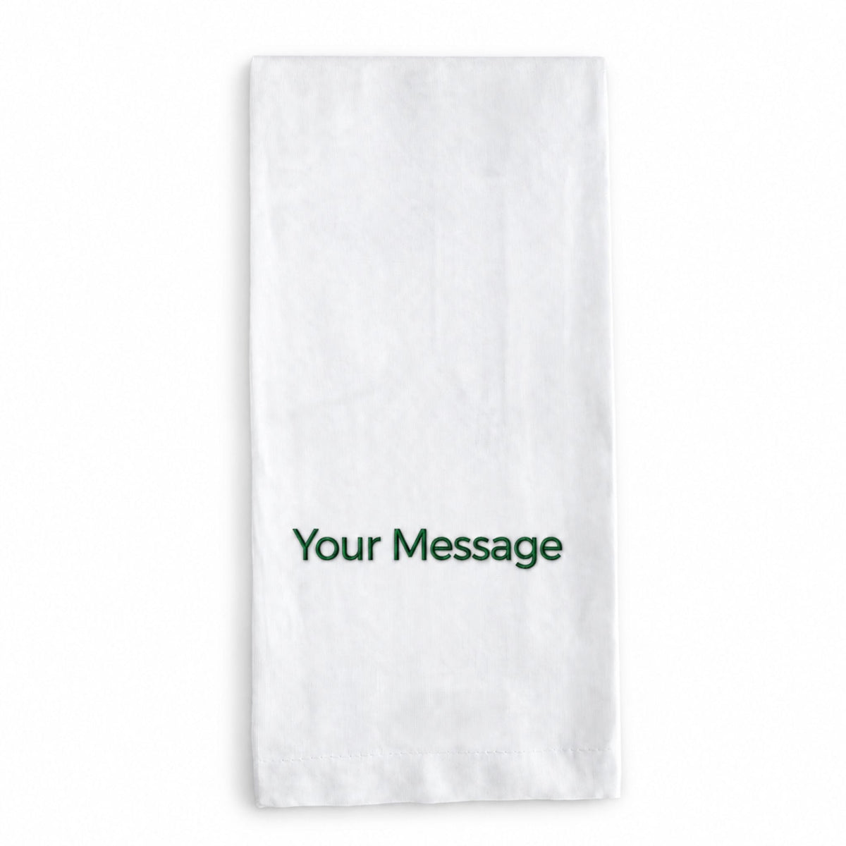 Custom Embroidered Tea Towel