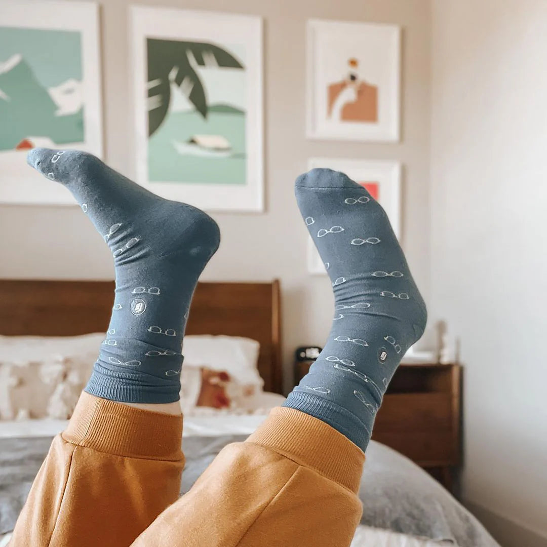 Socks that Give Books (Select from 2 Designs)
