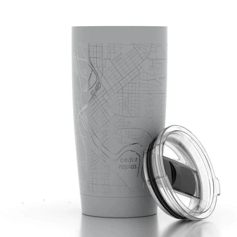 Home Town Maps Insulated Pint Tumbler 20 oz