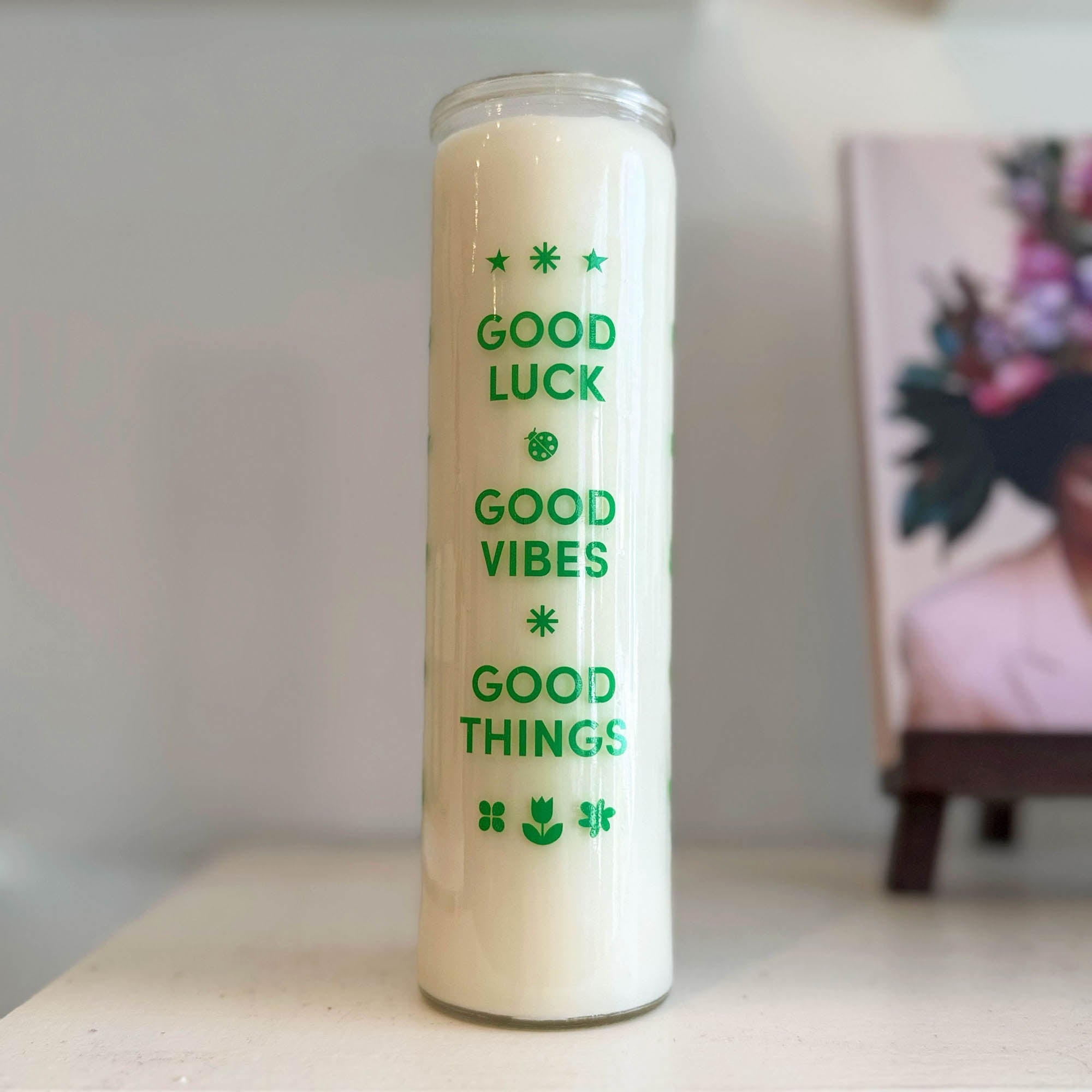 Good Luck, Good Vibes, Good Things Candle