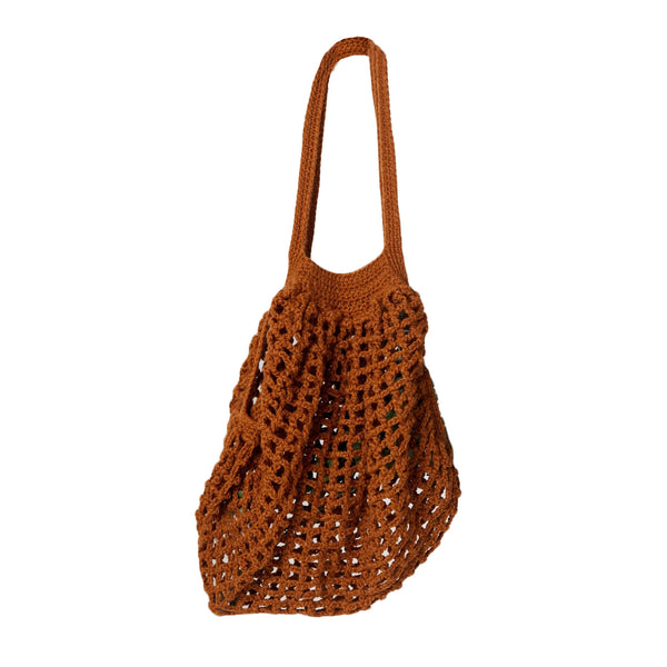 Camel Crochet Market Bag