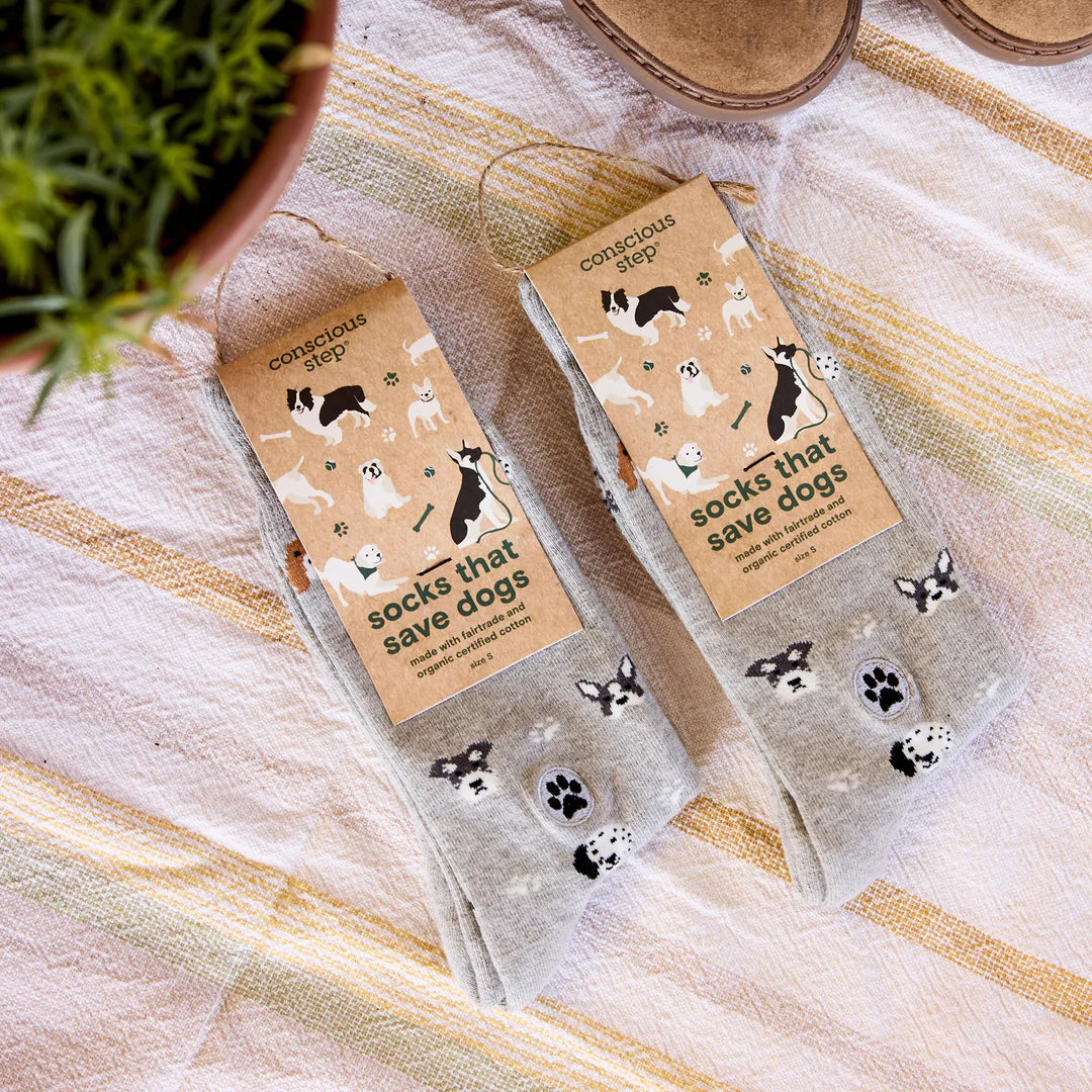Socks that Save Dogs (Select from 10 Designs)