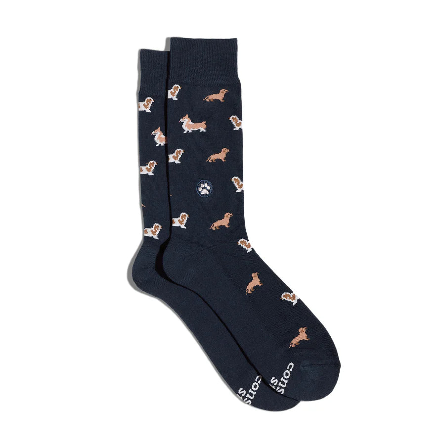 Socks that Save Dogs (Select from 10 Designs)