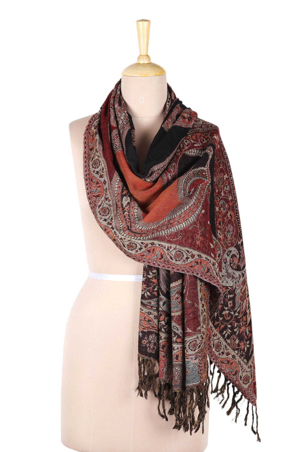 Himalayan Heirloom Jamawar Wool Shawl