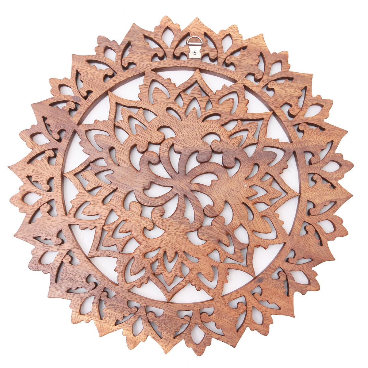 Flower Farm - an Artisan Crafted Suar Wood Relief Panel