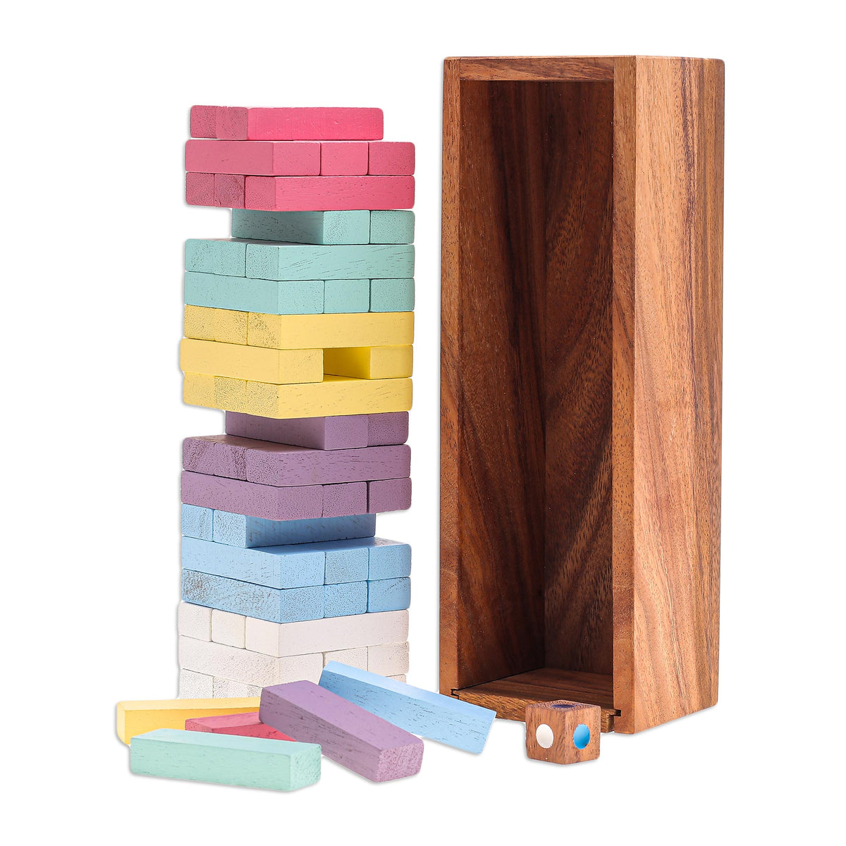Colorful Balance In Medium Wood Puzzle