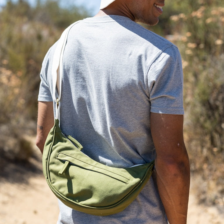 Organic Cotton Crossbody Bag