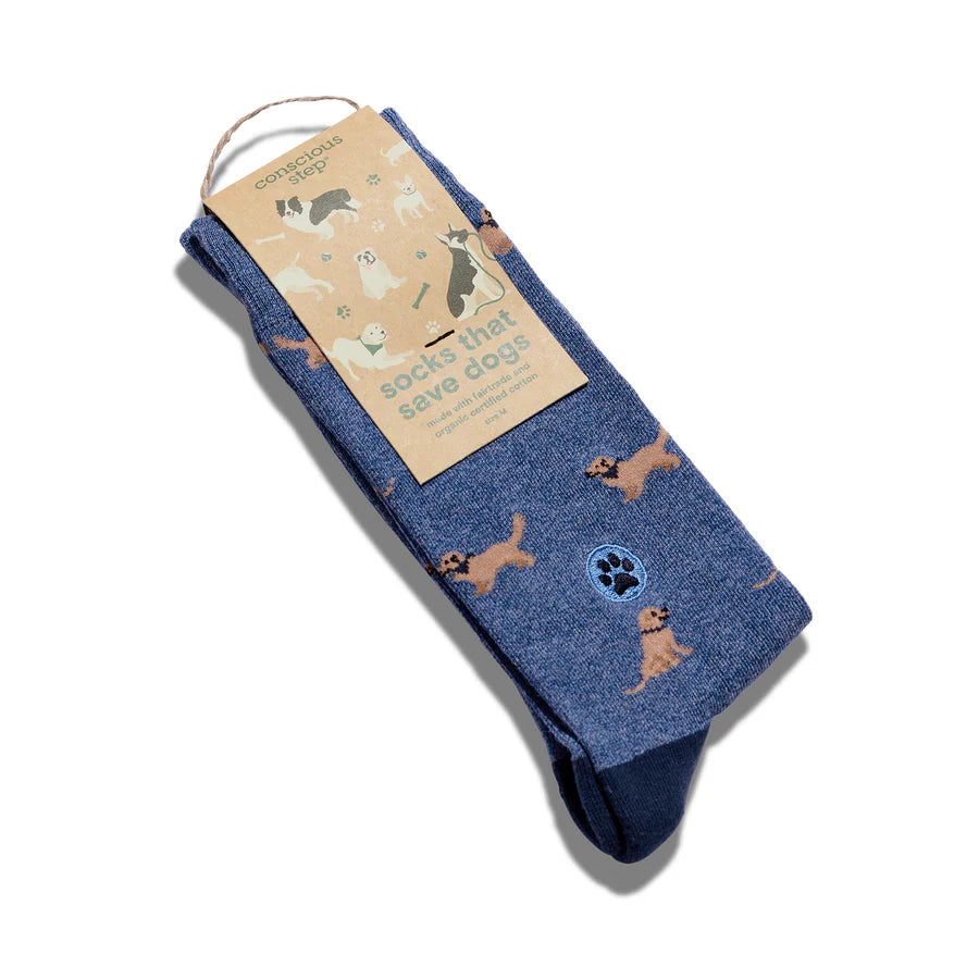 Socks that Save Dogs (Select from 10 Designs)