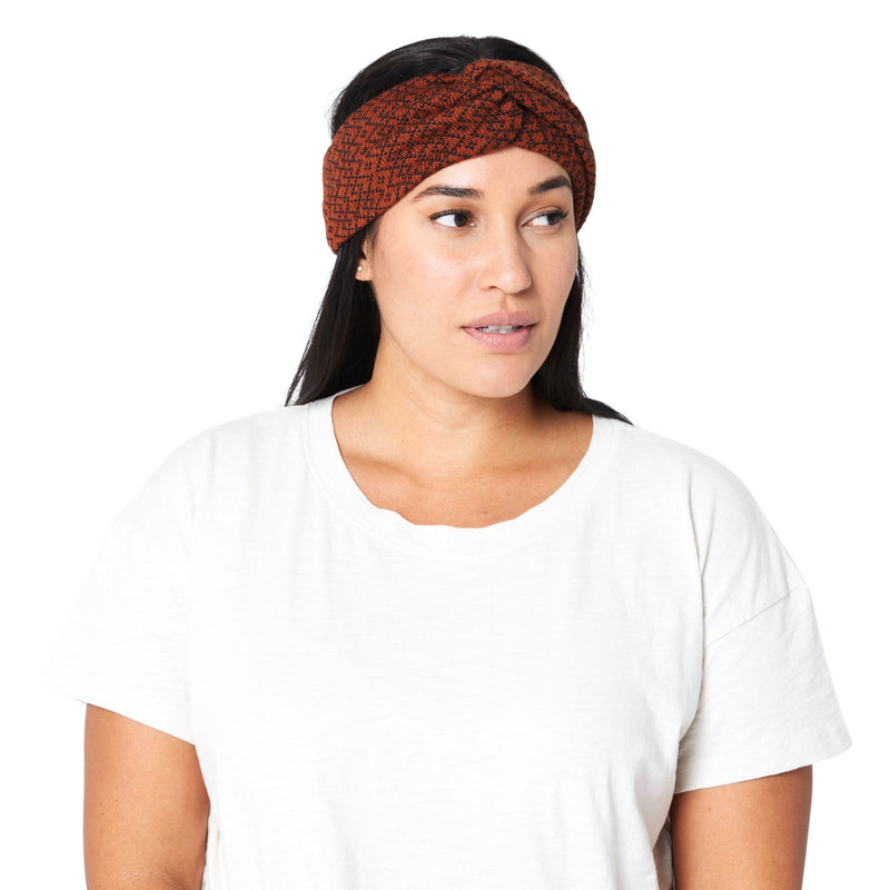 The Arizona - a Knotted Headband with bold designs, crafted from sustainable materials