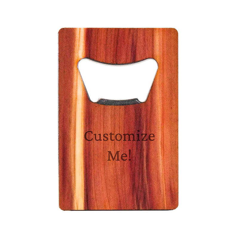 Customized Credit Card Bottle Opener