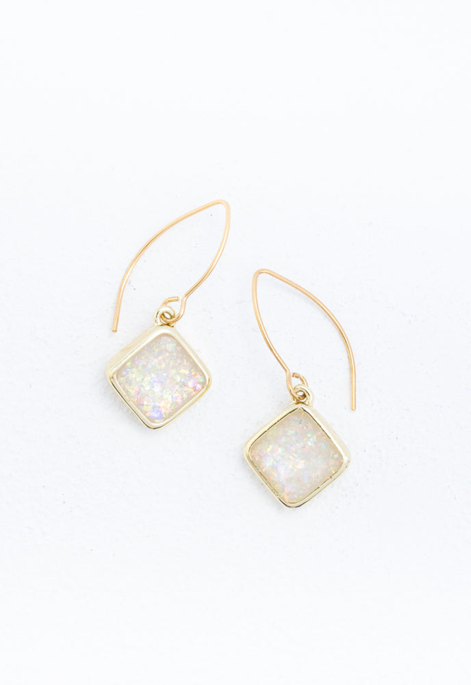 Clare Opal Earrings